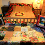Velvet Handmade Celtic Patchwork Quilt - Image 5