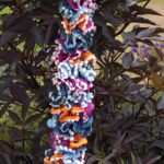 Pompom scarf